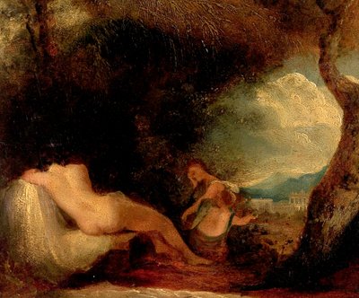 Klassiek onderwerp (Venus, Cupido en Psyche) door William Edward Frost